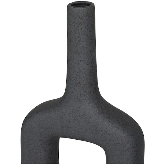 CosmoLiving by Cosmopolitan Ceramic Donut Shaped Vase Set of 2 16